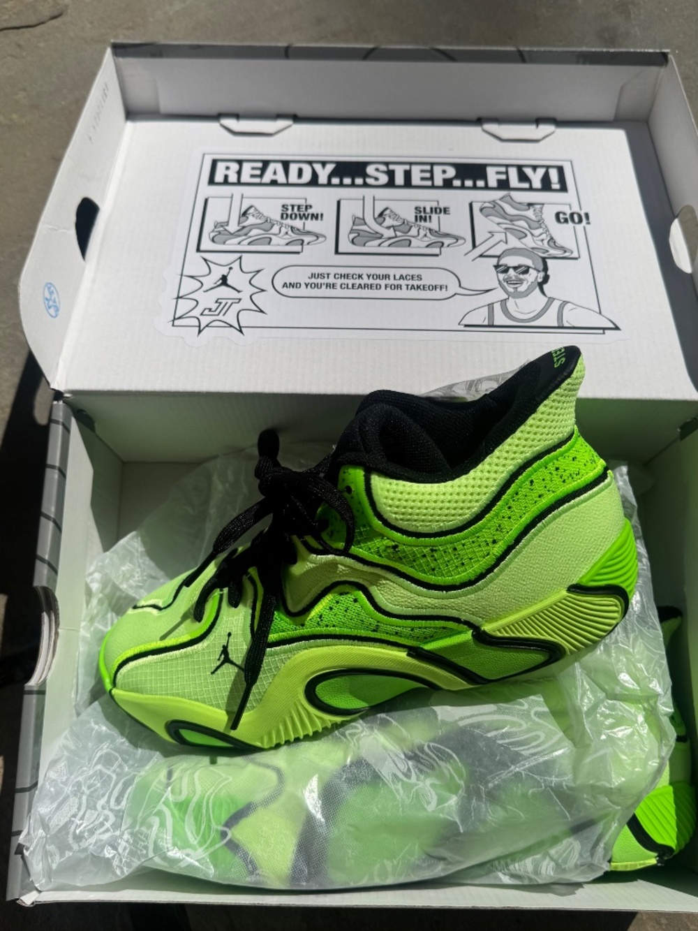 Jordan Tatum 3 “Electric Green” | Big Kids 5